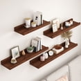 thumbnail image 2 of Primegos Modern Wall Mounted Storage Rack Strong Load-bearing Simple Installation Bathroom Floating Shelves Display Organizer, 2 of 7