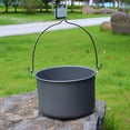 thumbnail image 5 of Aluminum Alloy Camping Picnic Hanging Pot Large Capacity Outdoor Tableware Cookware Hiking Cooking Pots for Campfire Equipment, 5 of 17
