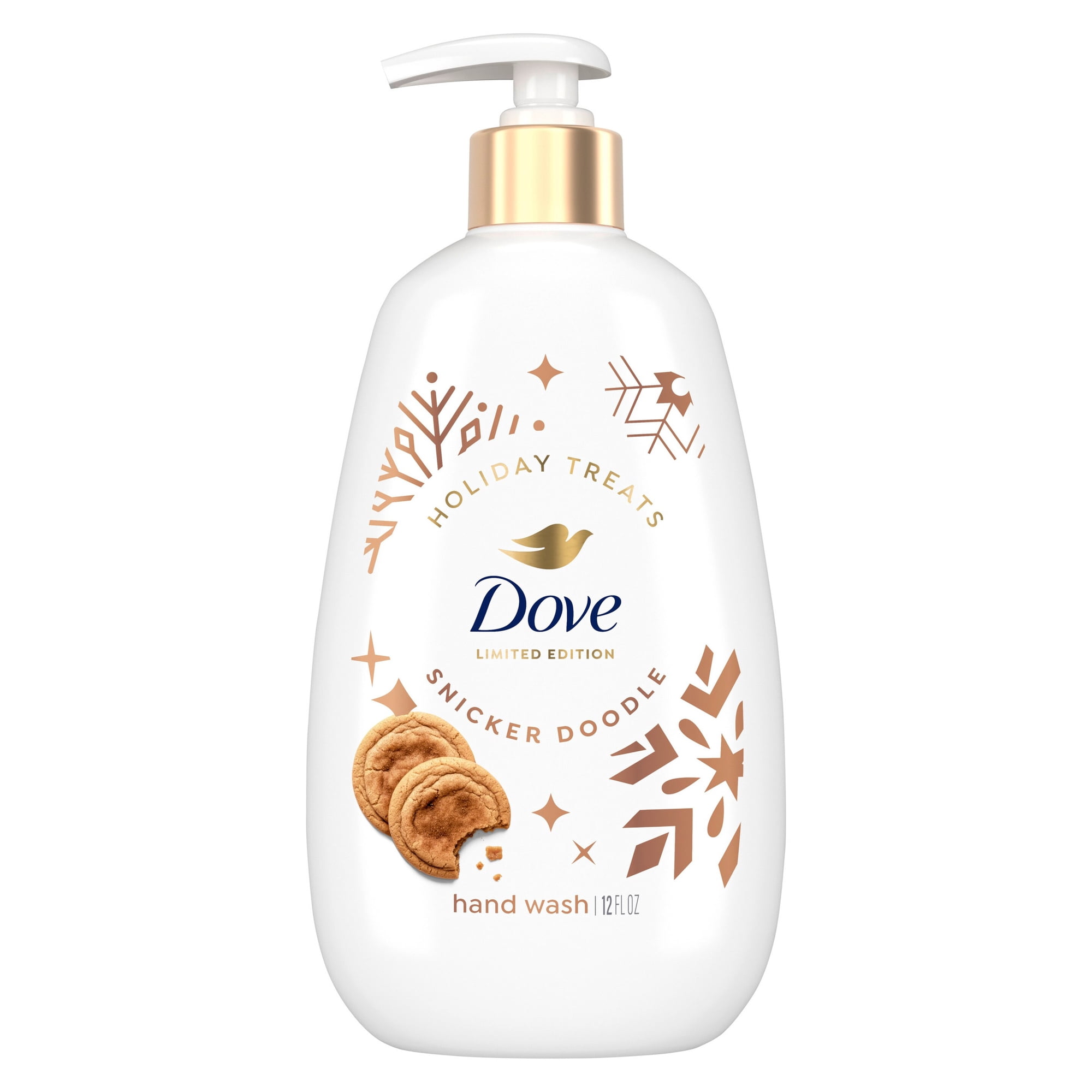 Dove Limited Edition Holiday Treats Liquid Hand Wash For Deep Nourishment Snickerdoodle 12 fl oz