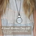 thumbnail image 5 of 10x Magnifier Pendant Necklace - Multifunctional Daily Wear Jewelry, Practical for Reading Small Text, Ideal Gift for Mother’s Day & Birthdays(Orange+Red+Blu), 5 of 7