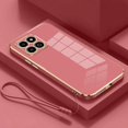 thumbnail image 3 of For Honor X8a Case Honor X6A Phone Case Honor X8 X8 5G X8B X9 X9A X9B X7B X6S X6 X5 X7 Luxury Square Plating Silicone Back Cover, 3 of 5