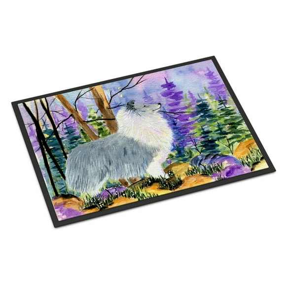 Carolines Treasures SS8636MAT Sheltie Doormat 18x27 27"L x 18"W multicolor