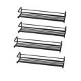 thumbnail image 2 of Yuarrent Armario sin perforaciones, organizador de puerta de casa, estante de especias de montaje en pared, almacenamiento, estante colgante para Organizadores de utensilios de cocina Negro Yuarrent HA081340-01, 2 of 6