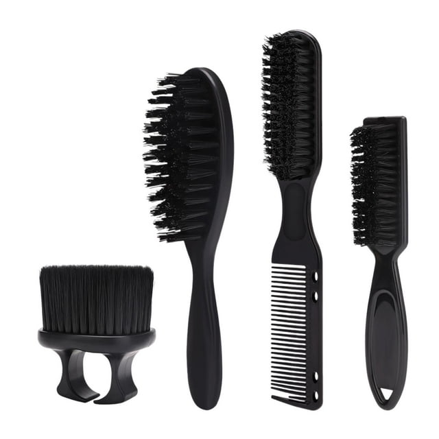 Juego de cepillos y peines de barbero Yinane Profesional Reutilizable Ligero Paquete normal