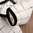 thumbnail image 5 of Diconna baby girl long-sleeve patchwork A-line dress + plaid jacket, 5 of 5
