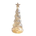 thumbnail image 2 of de Navidad de cristal con luces, de Navidad romántico con figura decorativa de estrella, adorno de Navidad para escritorio y sala de estar Estilo A, 2 of 8