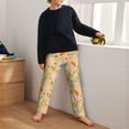 thumbnail image 5 of Susaid Scandinavian Style Hygge Print Soft Teen Sleep Pants, Long Pajama Bottoms with Two Pockets and Elastic Waist, Designed for Ages 5-16-Large, 5 of 6