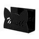 thumbnail image 5 of Portacorreos de acrílico para escritorio, organizador de correo, estante de almacenamiento, soporte de escritorio para cartas, tarjetas, papel, Negro, 5 of 8