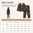 thumbnail image 4 of Picia Plaid Snowflakes Festive Pattern Women’s Long-Sleeve Sleepwear Set - Soft 2-Piece Loungewear with Pockets, Comfy PJs for Relaxing Nights-X-Large, 4 of 7