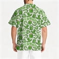 thumbnail image 6 of Fgvctg St. Patrick's Dayscrubs for Men Soft Short Sleeve Cute Shamrock Print Scrub Top Loose V Neck Work Shirt Scrubs Workwear Nursing Uniform Medical T Shirts with Pockets Fluorescent Green L, 6 of 6