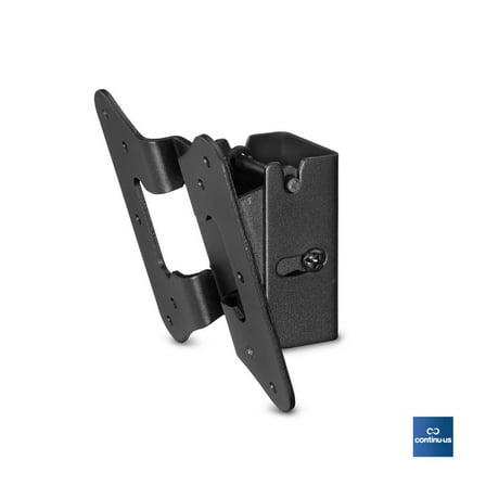 TV Wall Mount for TVs up to 32" - JM-1000 Low Profile Television Tilting Wall Bracket for Small TVs | Sits Flush to The Wall: Max Load 50lbs.