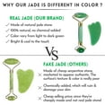 thumbnail image 2 of Original Jade Roller & Gua Sha Facial Tools, Jade Roller for Face - Face Roller, Natural Skin Care Tools - Face Massager, Facial Roller for Skin, Body, Eyes, Neck - Tones, Firms, Depuff, 2 of 3