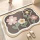 thumbnail image 4 of Alfombras de baño, alfombras, felpudos, alfombra de diatomita, alfombra absorbente para baño, alfombra de diatomita para pies, alfombra antideslizante, alfombra absorbente de secado, alfombras de fibr, 4 of 6