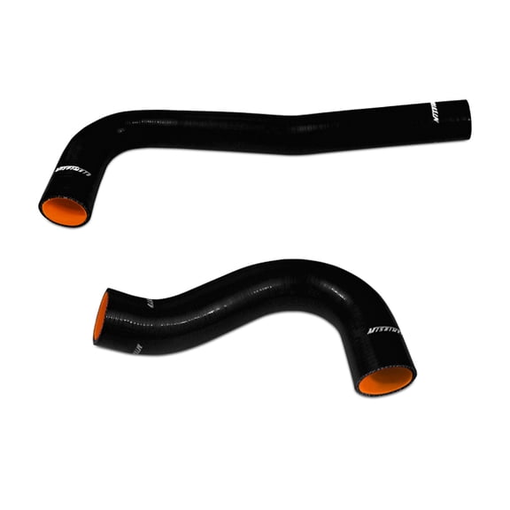 Mishimoto MMHOSE-RAM-03DBK Silicone Radiator Hose Kit Compatible With Dodge Ram Cummins 5.9 6.7 2003-2009 Black