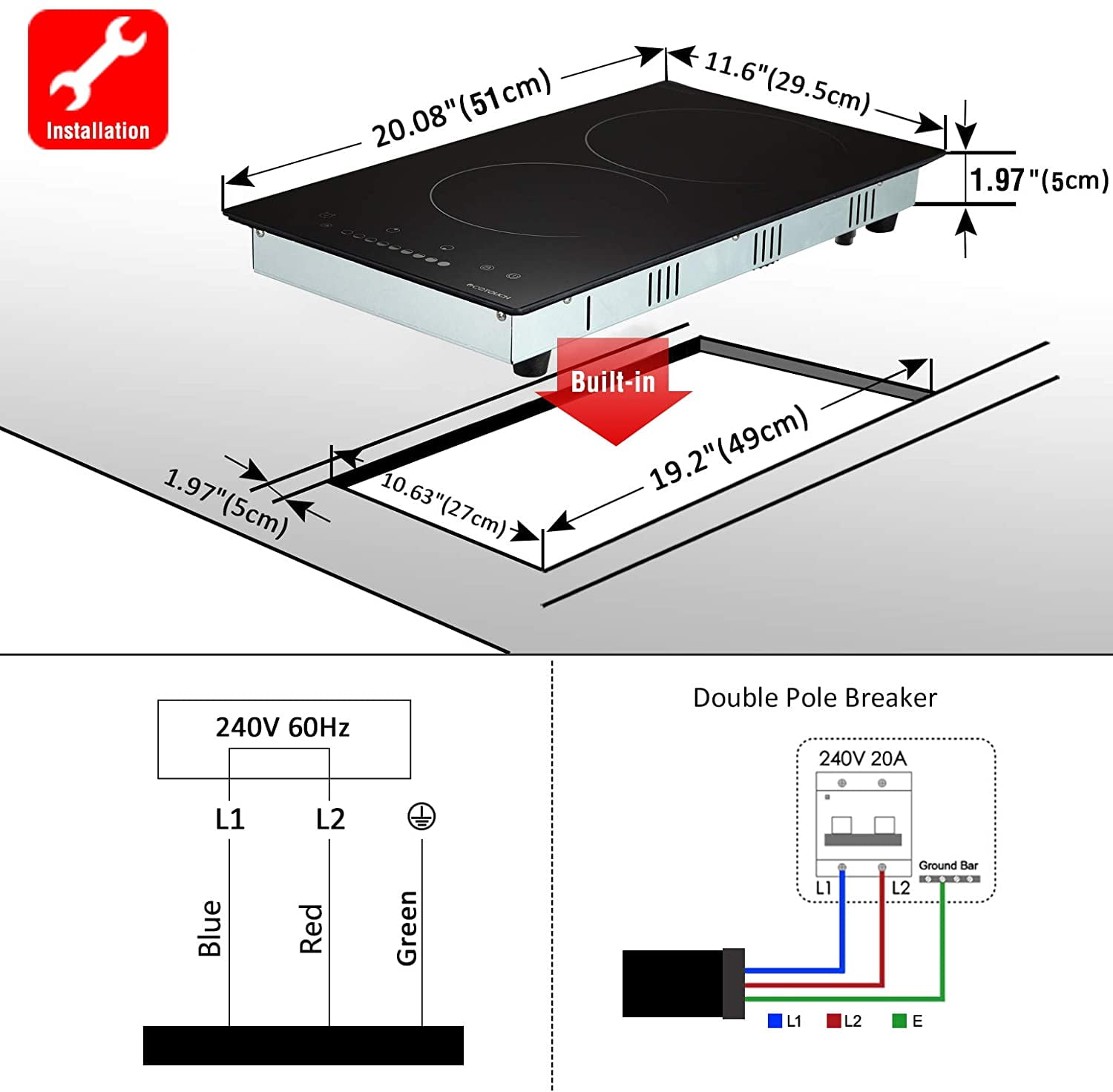 ecotouch electric cooktop manual
