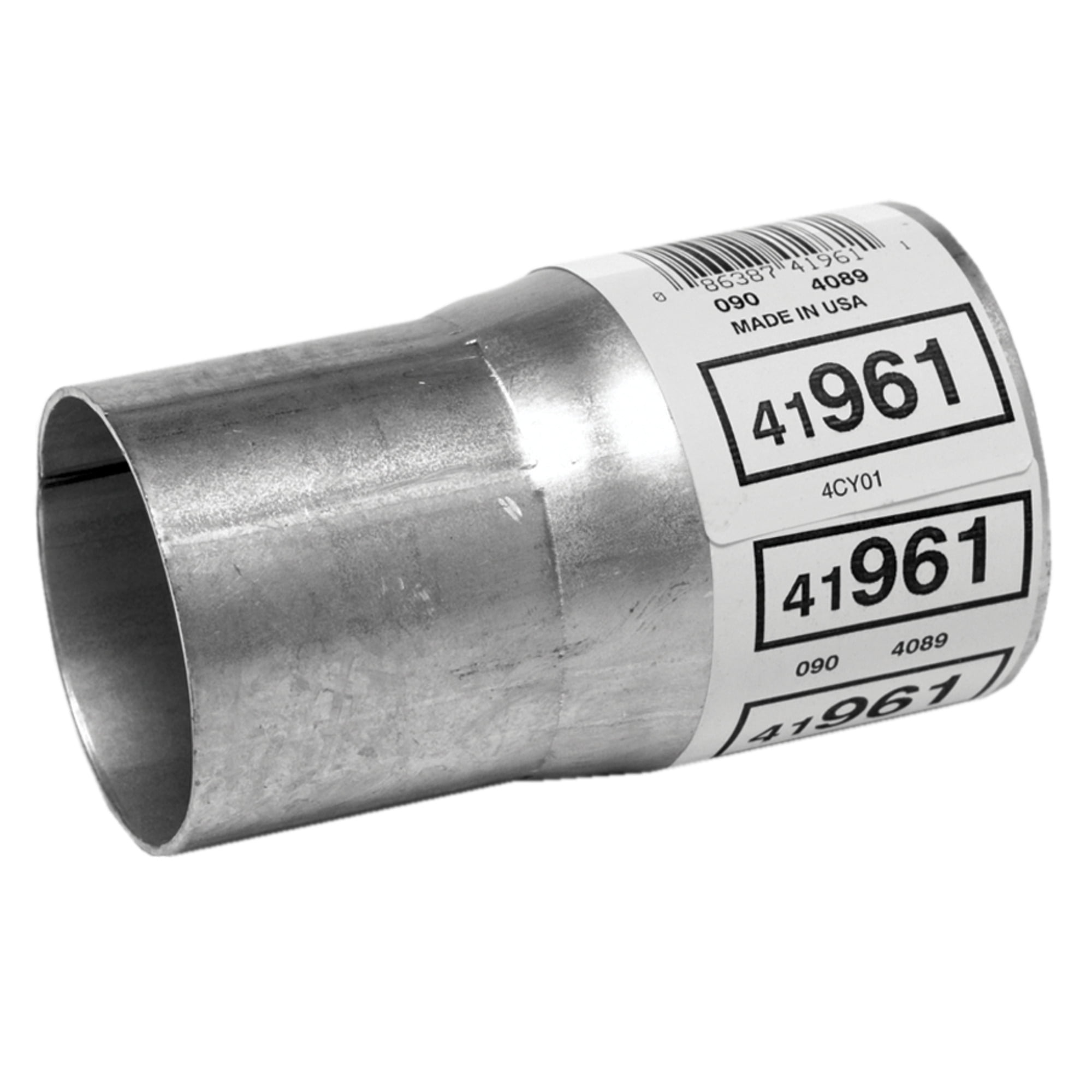 Walker Heavy Duty 41999 Exhaust Reduction Pipe - 2.75 Inch Inlet ID To 2.5 Inch Outlet OD, Aluminized Steel, Universal Fit