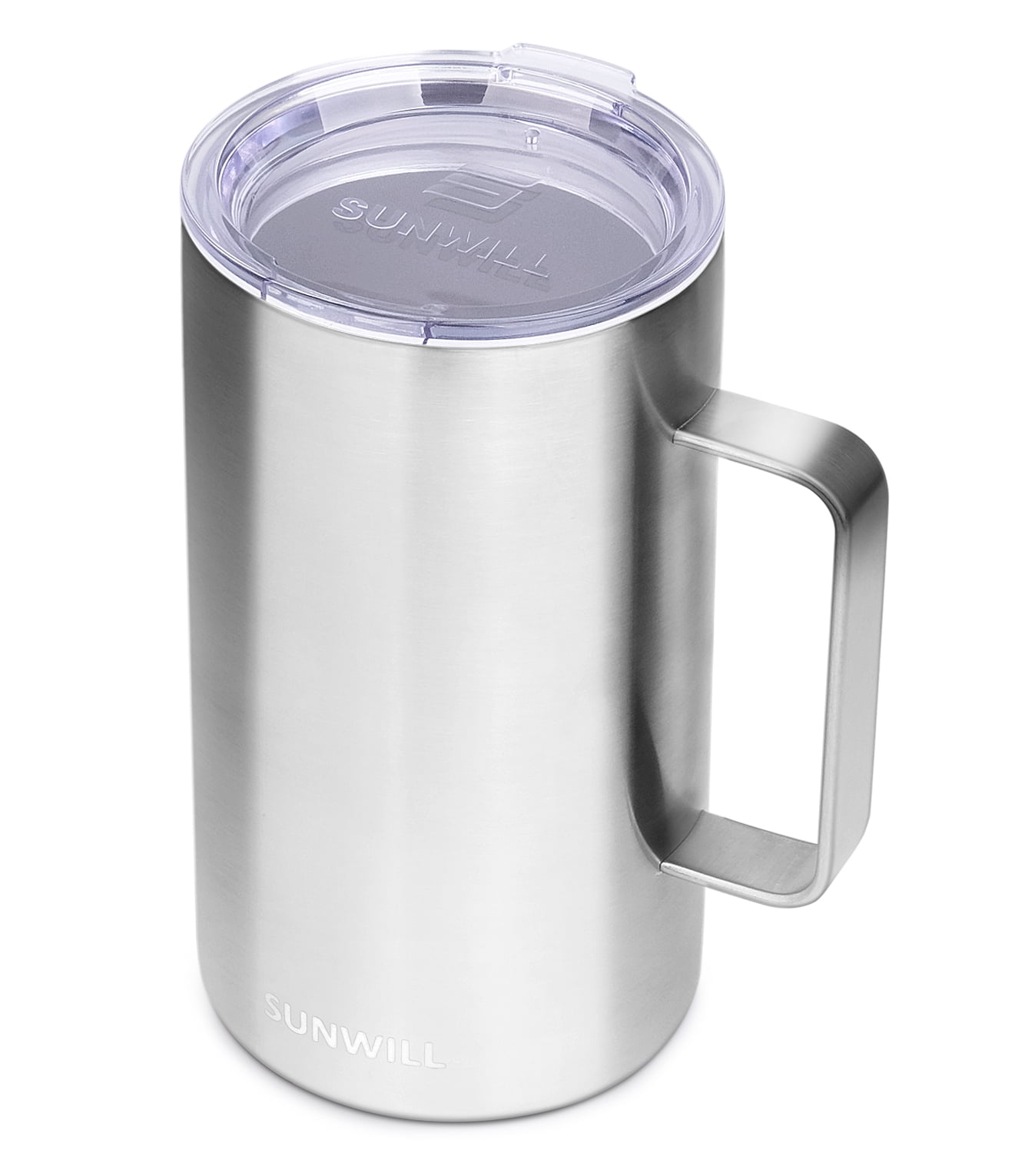 SUNWILL Coffee Mug, Stainless Steel Insulated Thermal Cup Tumbler with