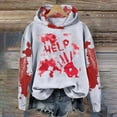 thumbnail image 2 of WEAIXIMIUNG Sweat-Shirt Camouflage pour Femmes Imprimé Décontracté Ample à Capuche, 2 of 4