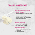 thumbnail image 3 of Naturalis Collagen Peptides Powder (7oz) | Made with Peptan® Collagen, Clinically Studied to Support Healthy Skin, Hair & Bones* | Soy & Gluten Free, Grass-Fed, Non-GMO, Halal, Kosher | Starter Pack, 3 of 6