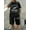 Black D, variant on Men Outfits 2 Piece Fashion Casual Summer Oversize Graphic Short Sleeve Tee Shirt Shorts Set Athletic Jogging Tracksuit Black A XL