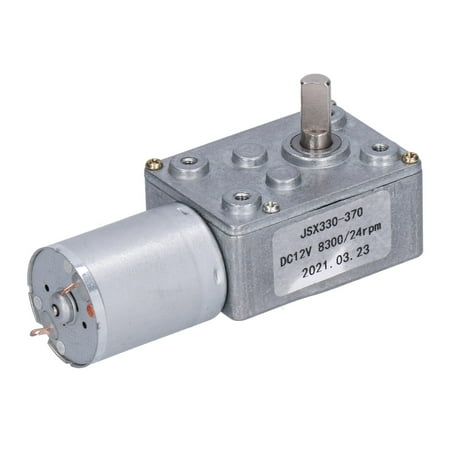 

Worm Gear Box Reducing Geared DC Motor For Door Openers For Miniature Winches For Window Openers