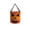 A, variant on Cute Ghost Halloween Trick or Treat Candy Bucket, Reusable Fabric Ghost Face Carry Bag Kids Halloween Party Treat Pail