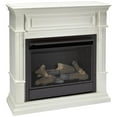 thumbnail image 4 of Duluth Forge Dual Fuel Ventless Gas Fireplace - 26,000 BTU, T-Stat Control, Antique White Finish, 4 of 9