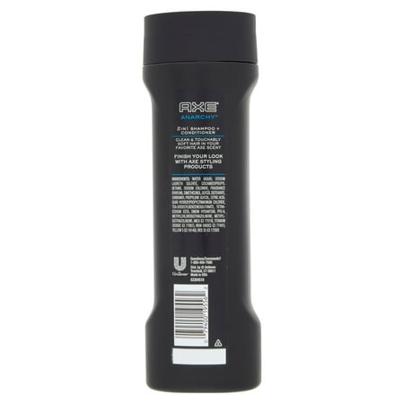 AXE Anarchy For Him 2-in-1 Shampoo & Conditioner 12 oz