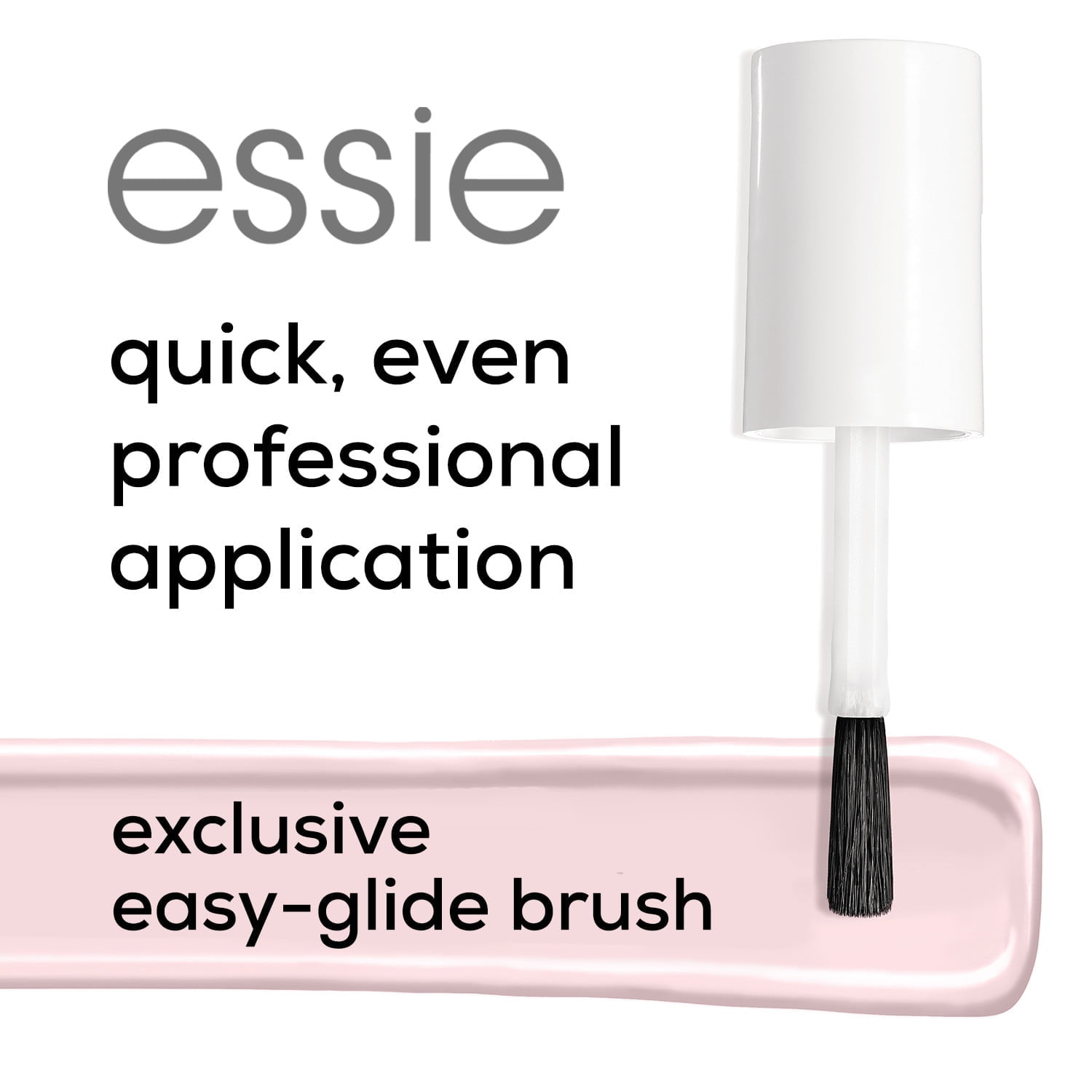 essie Salon Quality 8 Free Vegan Nail Polish, Lighten The Mood, 0.46 fl oz Bottle