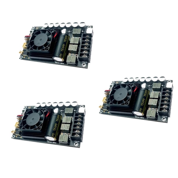 3X HiFi Versión MAX Mejorada TPA3255 600W Alta Potencia 300W X 2 Placa Amplificadora Digital HIFI Estéreo de Bajo Ruido