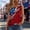 Red, variant on 250 Anniversary USA Tank Top for Women V Neck Sleeveless Patriotic Print 4th of July Outfit 1776-2026 Tshirt Gift