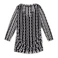 thumbnail image 1 of I.N.C Womens Chain Link Pullover Blouse, Black, Small, 1 of 1