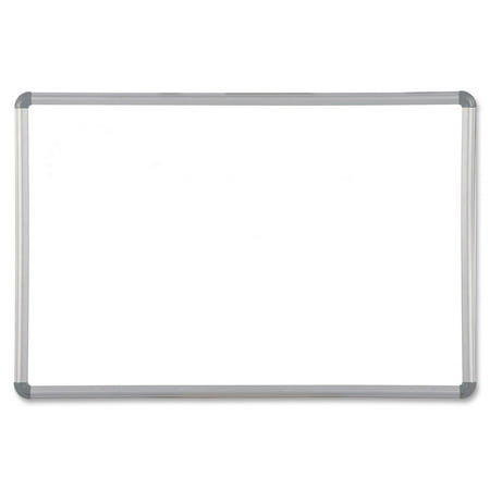 Best-Rite Magne-Rite Magnetic Dry Erase Board, 36 x 24, White, Silver