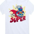 thumbnail image 3 of Sesame Street - Im Super - Toddler and Youth Short Sleeve Graphic T-Shirt, 3 of 5