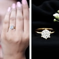 thumbnail image 3 of Certified Lab Grown Diamond 2 Carat Engagement Ring, EF-VS Quality - Ready To Gift, 14K Yellow Gold, US 9.50, 3 of 8