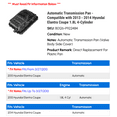 thumbnail image 2 of Automatic Transmission Pan - Compatible with 2013 - 2014 Hyundai Elantra Coupe 1.8L 4-Cylinder, 2 of 3