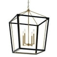 thumbnail image 6 of 52620CPZBK Kichler Lighting Delvin - 4 Light Pendant In Traditional Style-31.75 Inches Tall and 22.25 Inches Wide-Champagne Bronze/Black Finish, 6 of 6