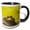 Black/White, variant on 3drose, South Dakota, Custer State Park. Young Prairie Dogs at Den., 11oz Magic Transforming Mug