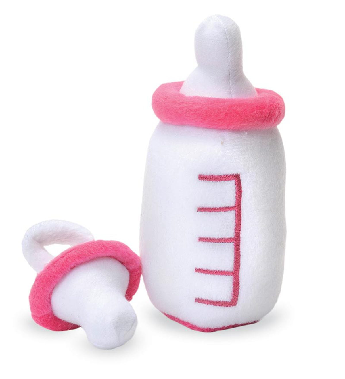 Dolls Baby Bottle and Pacifier Set, Pink