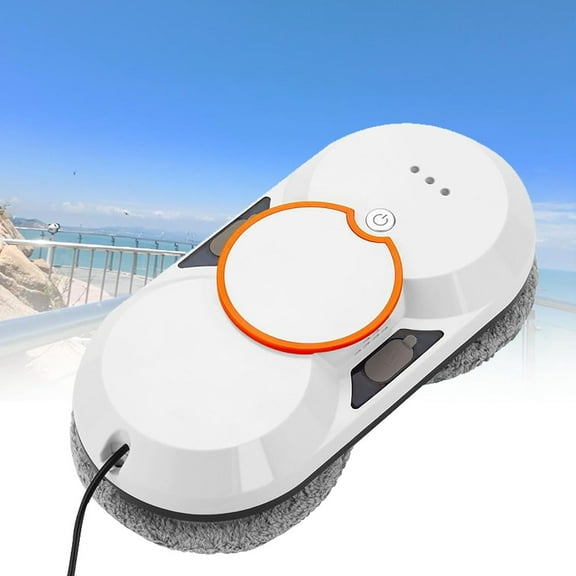 Window Cleaner Robot,5600pa Smart Glass Cleaning Robotic- Dual Water Spray For Indoor And Outdoor Glass Tile Window Smart Cleaner Kit With Remote Control