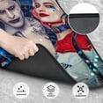 thumbnail image 3 of Harley Quinn Joker Car Floor Mats 4-Piece Full Set Front Rear Auto Foot Mats Carpets Car Foot Pad Interior Accessories Decor, 3 of 6