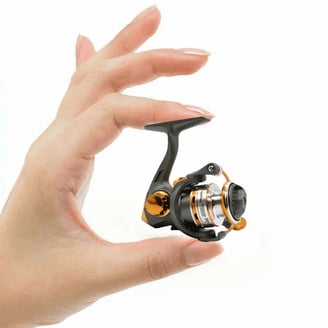 cheap ply fishing reels small lamphle Mini 100 Heavy Duty Metal Spinning Reel Combo with Line for Freshwater Saltwater and All Season Fishing B : Sports & Outdoors Mini Fishing Reels for Compact