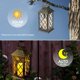 thumbnail image 4 of Linterna solar para jardín al aire libre, linterna colgante LED brillante sin llama, linterna con energía solar, decoración de iluminación, 4 of 7