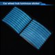 thumbnail image 5 of 20 Pcs Calcomanías para Llantas en Arco, Cinta Decorativa para Llantas de Coche de 14-22" Azul Cielo Reflectante PET, 5 of 6