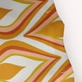 thumbnail image 2 of Simply Daisy 70" W x 73" L Feathers Polyester Shower Curtain, Golden Mustard [1 Ct], 2 of 5
