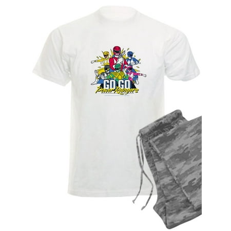 

CafePress - Go Go Power Rangers Group Shot - Men s Light Pajamas