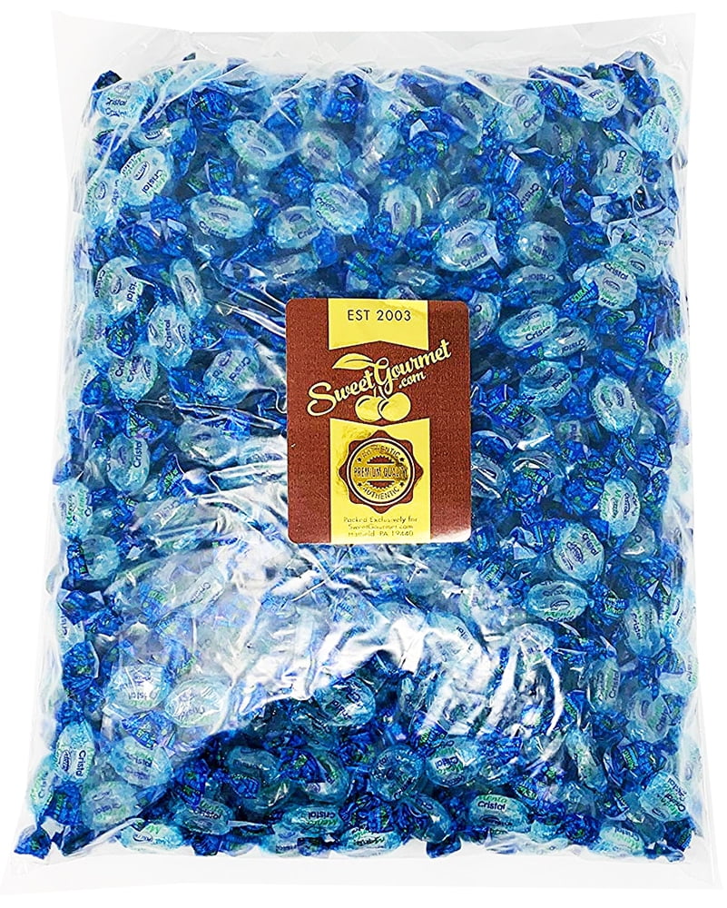 Arcor Crystal Mints Refreshing Mint Clear Hard Candy Bulk Wrapped