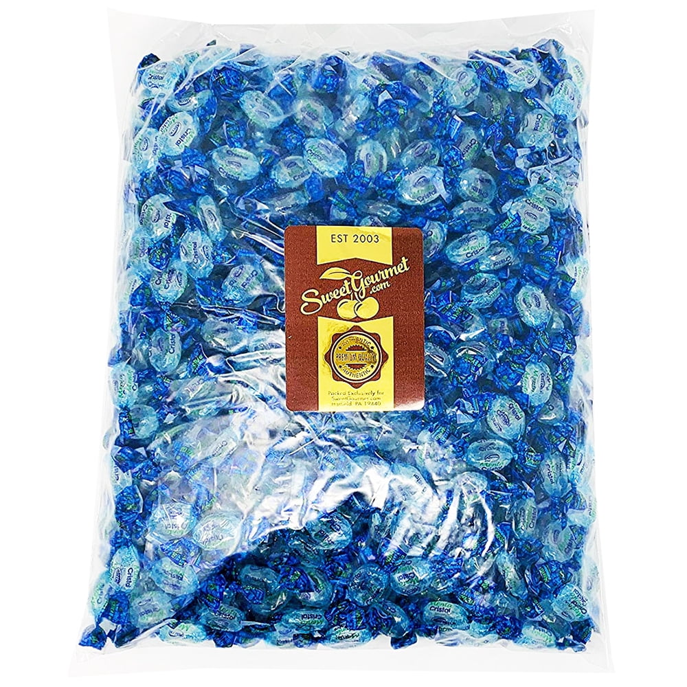 Arcor Crystal Mints Refreshing Mint Clear Hard Candy Bulk Wrapped