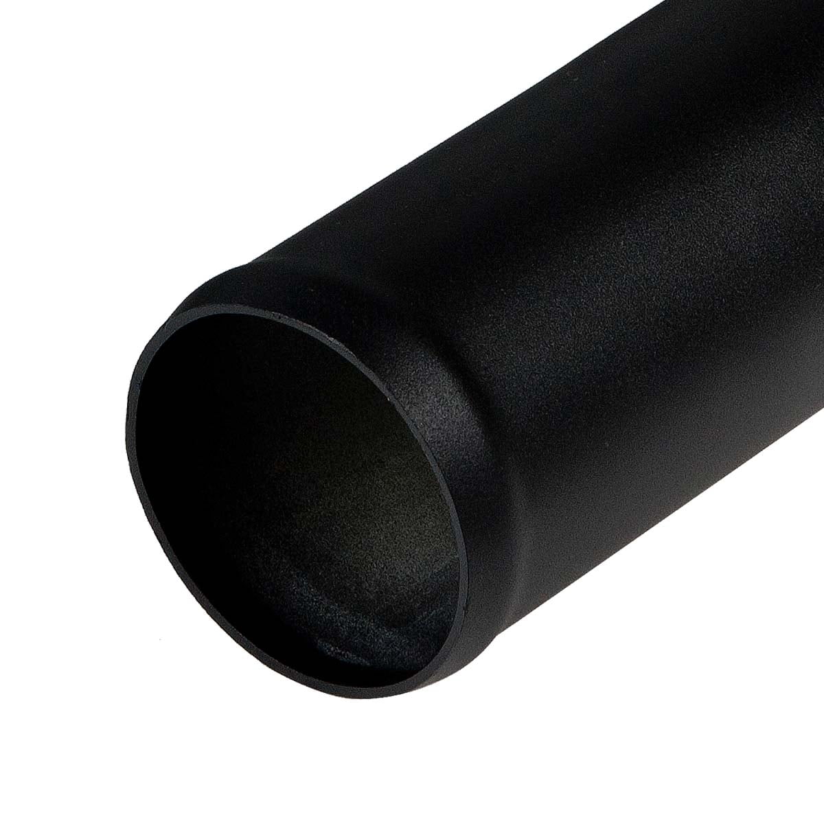 Universal 2.25" Aluminum 180 Degree U-Bend Exhaust Pipe (Black Coated)