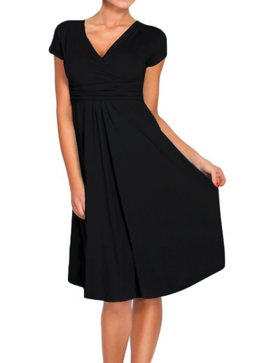 flowy fit and flare dresses